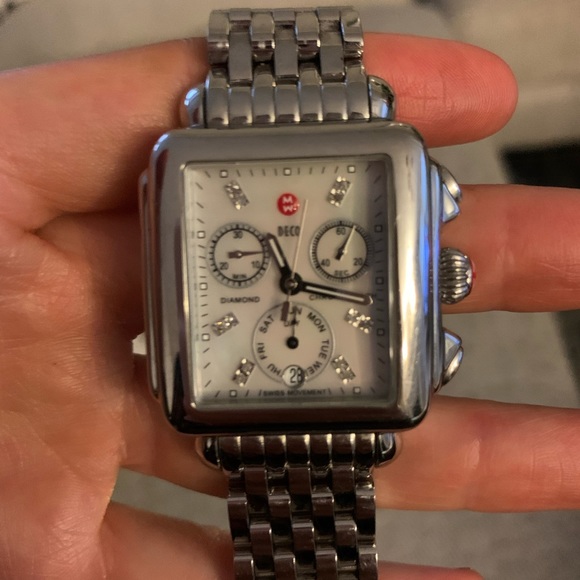 Michele Women's Deco Day Diamond Watch - Picture 4 of 7